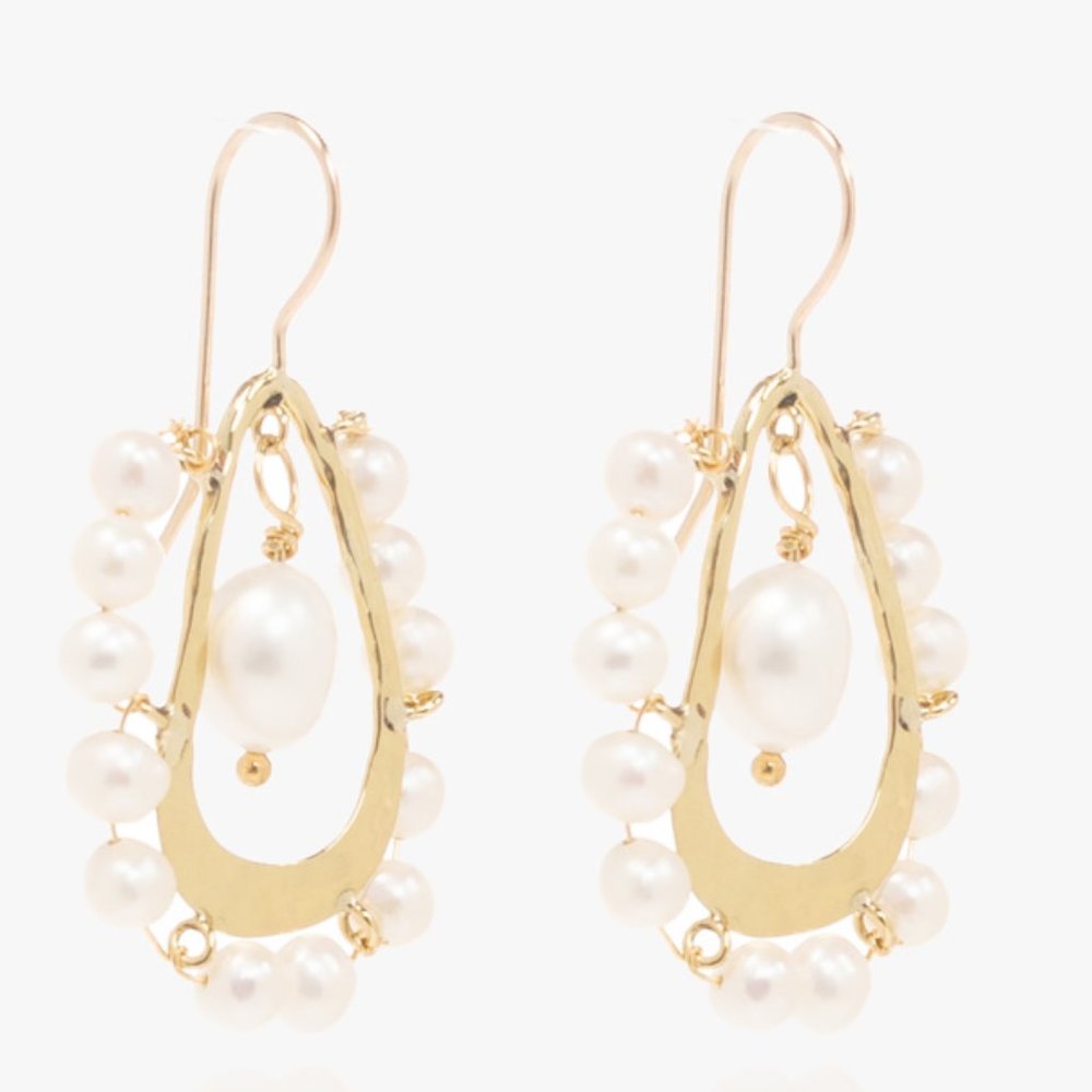 Ulla Johnson pearl earrings